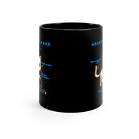 Anatomy of a Cat 11oz White Mug [EYE CATCHING, ATTRACTIVE and AMUSING DESIGN] EXPRESS ITEM: 8-14 Business Days Shipping