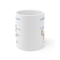 Anatomy of a Cat 11oz White Mug [EYE CATCHING, ATTRACTIVE and AMUSING DESIGN] EXPRESS ITEM: 8-14 Business Days Shipping