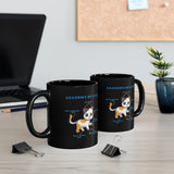 Anatomy of a Cat 11oz White Mug [EYE CATCHING, ATTRACTIVE and AMUSING DESIGN] EXPRESS ITEM: 8-14 Business Days Shipping