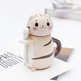 Cute and Practical Novelty Mug - a Perfect Gift for Cat Lovers!