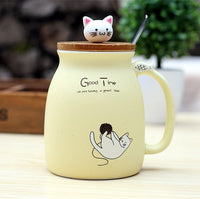 Cute and Practical Novelty Mug - a Perfect Gift for Cat Lovers!