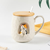 Cute and Practical Novelty Mug - a Perfect Gift for Cat Lovers!