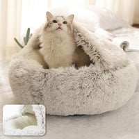 Warm and cozy cat bed.  [3 SIZES AVAILABLE]