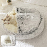 Warm and cozy cat bed.  [3 SIZES AVAILABLE]