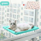 Cat Hammock with blanket. Includes suction cups for Window mounting [COMFORT WITH A VIEW]