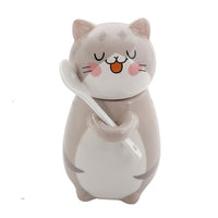 Cute and Practical Novelty Mug - a Perfect Gift for Cat Lovers!